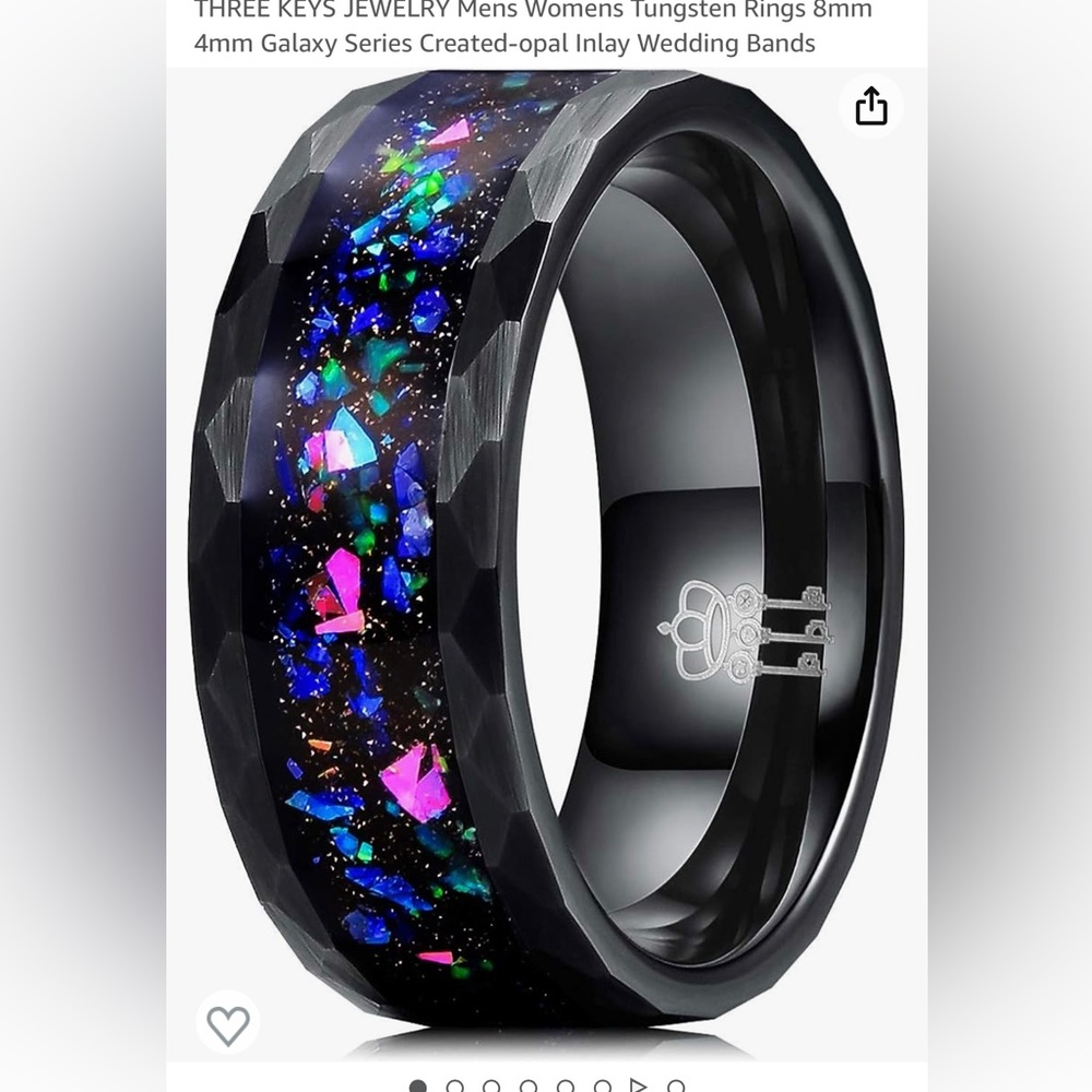 BEAUTIFUL Three Keys Ring